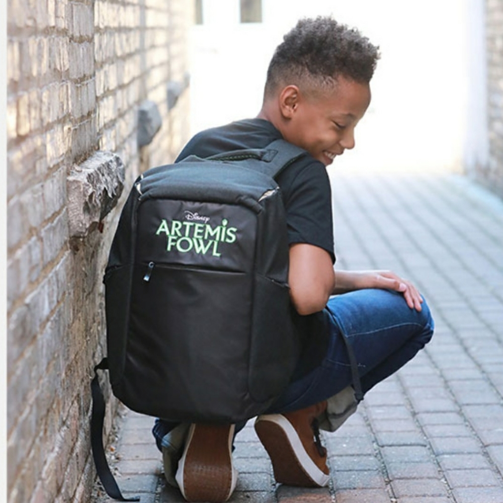 Rare Disney Artemis Fowl BackPack Bookbag Unisex Movie Member Exclusive LE
